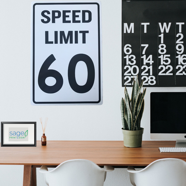 Speed Limit Signs- 60 / 80 / 100