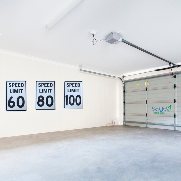 Speed Limit Signs- 60 / 80 / 100