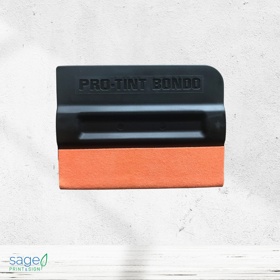 Magnetic Pro-Tint Bondo Vinyl Squeegee with Soft Edge - for Cars, Vehicles, Windows, Vinyl, Film, Stickers, and more