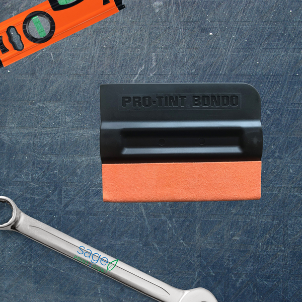 Magnetic Pro-Tint Bondo Vinyl Squeegee with Soft Edge - for Cars, Vehicles, Windows, Vinyl, Film, Stickers, and more