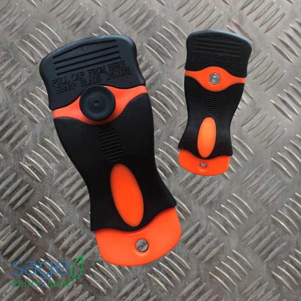 Scrapper Tool with Plastic & Metal Blades