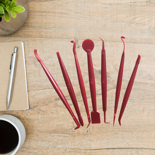 7 Piece Plastic Vinyl Weeding Tool Set