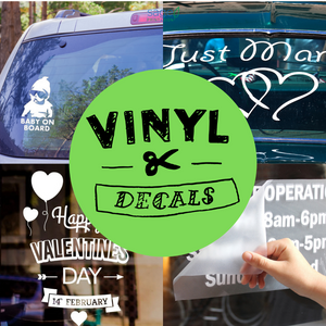 4.5 x 4.5 Custom Vinyl Decals
